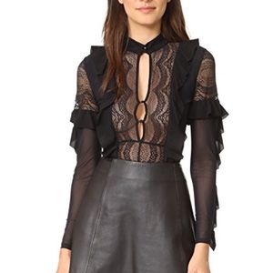 For love and lemons Eva Lace Bodysuit